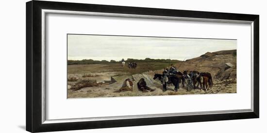 Episode of Campaign Against Brigandage, 1863-Giovanni Fattori-Framed Giclee Print