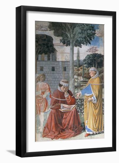 Episodes from the Life of St. Augustine, 1463-65-Benozzo di Lese di Sandro Gozzoli-Framed Giclee Print