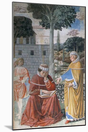 Episodes from the Life of St. Augustine, 1463-65-Benozzo di Lese di Sandro Gozzoli-Mounted Giclee Print