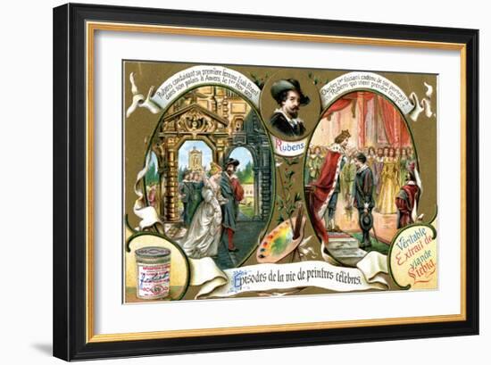 Episodes of the Life of Famous Painters: Rubens-null-Framed Giclee Print