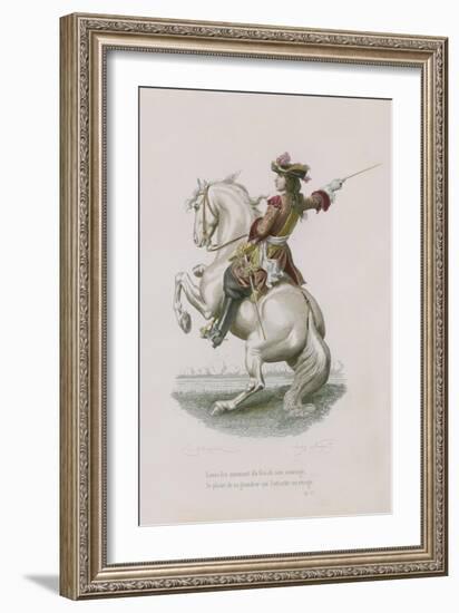 Epitre IV, Au Rois, 1672-Emile Antoine Bayard-Framed Giclee Print