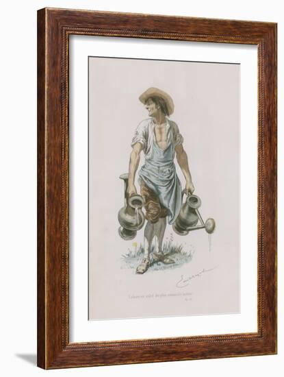 Epitre Xi, a Mon Jardinier, 1695-Emile Antoine Bayard-Framed Giclee Print