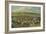 'Epsom Races - The Betting Post', 1836, (1929)-Charles Hunt-Framed Giclee Print