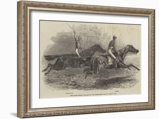 Epsom Spring Meeting, the Race for The Metropolitan-Harrison William Weir-Framed Giclee Print