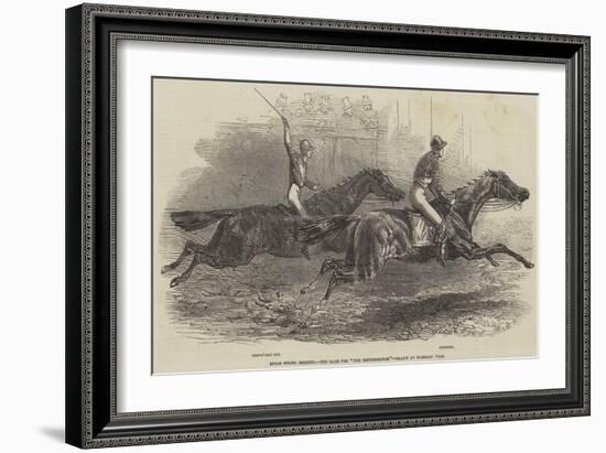 Epsom Spring Meeting, the Race for The Metropolitan-Harrison William Weir-Framed Giclee Print