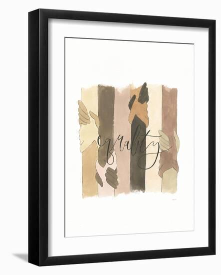 Equality-Jenaya Jackson-Framed Art Print