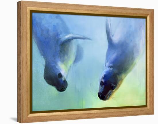 Equally Fascinating, 2003-Mark Adlington-Framed Premier Image Canvas