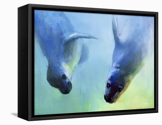 Equally Fascinating, 2003-Mark Adlington-Framed Premier Image Canvas