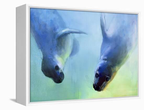 Equally Fascinating, 2003-Mark Adlington-Framed Premier Image Canvas