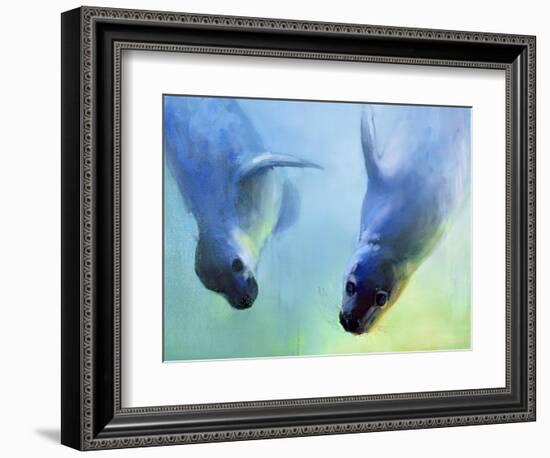 Equally Fascinating, 2003-Mark Adlington-Framed Giclee Print