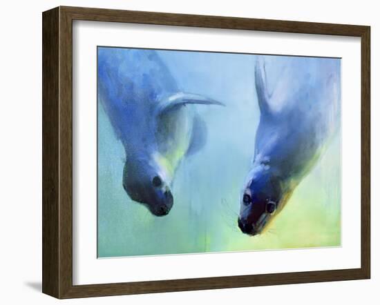 Equally Fascinating, 2003-Mark Adlington-Framed Giclee Print