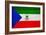Equatorial Guinea Flag Design with Wood Patterning - Flags of the World Series-Philippe Hugonnard-Framed Premium Giclee Print