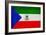 Equatorial Guinea Flag Design with Wood Patterning - Flags of the World Series-Philippe Hugonnard-Framed Premium Giclee Print