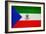 Equatorial Guinea Flag Design with Wood Patterning - Flags of the World Series-Philippe Hugonnard-Framed Premium Giclee Print