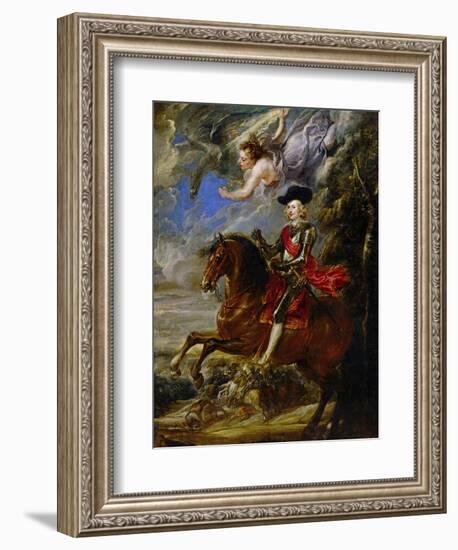 Equestrian Portrait of Cardinal-Infant Ferdinand of Austria (1609-1641)-Peter Paul Rubens-Framed Giclee Print