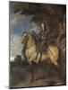 Equestrian Portrait of Charles I (1600-49) C.1637-38-Sir Anthony Van Dyck-Mounted Giclee Print