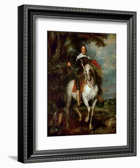 Equestrian Portrait of Francisco De Moncada, Marquis of Aytona and Count of Ossuna-Sir Anthony Van Dyck-Framed Giclee Print