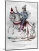 Equestrian Portrait of Henry IV of France in 1596, (1882-188)-Chevignard-Mounted Giclee Print