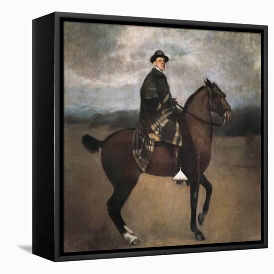 Equestrian Portrait of King Alfonso XIII-Ramon Casas i Carbo-Framed Stretched Canvas