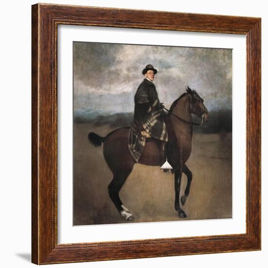 Equestrian Portrait of King Alfonso XIII-Ramon Casas i Carbo-Framed Art Print