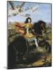 Equestrian Portrait of Louis XIV-Pierre Mignard-Mounted Art Print