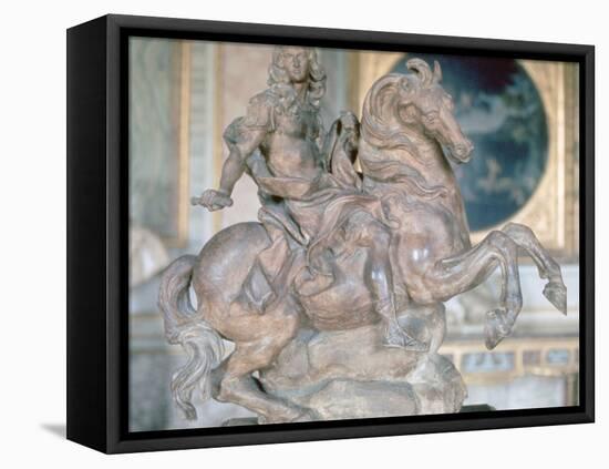 Equestrian Statue of King Louis XIV, 1670-Gian Lorenzo Bernini-Framed Premier Image Canvas