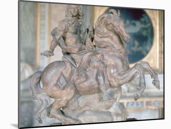 Equestrian Statue of King Louis XIV, 1670-Gian Lorenzo Bernini-Mounted Photographic Print