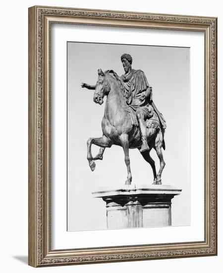 Equestrian Statue of Marcus Aurelius-Philip Gendreau-Framed Photographic Print