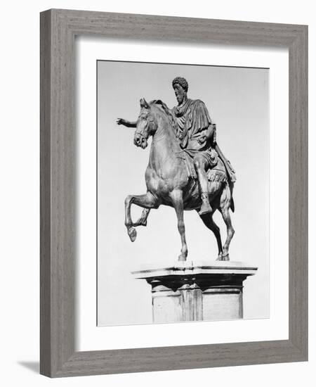 Equestrian Statue of Marcus Aurelius-Philip Gendreau-Framed Photographic Print