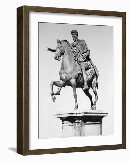 Equestrian Statue of Marcus Aurelius-Philip Gendreau-Framed Photographic Print