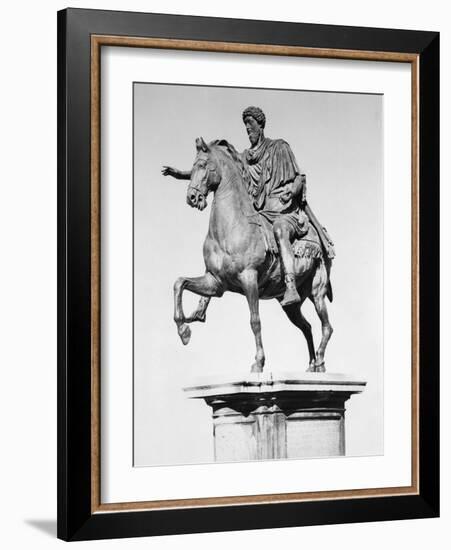 Equestrian Statue of Marcus Aurelius-Philip Gendreau-Framed Photographic Print