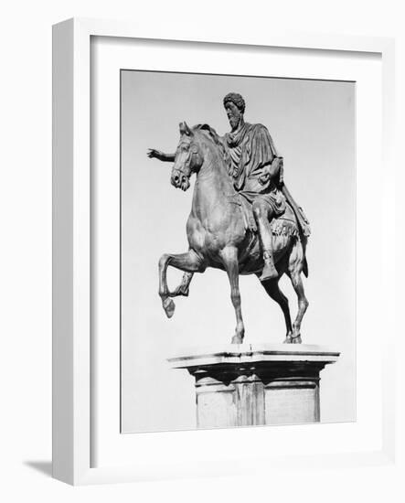 Equestrian Statue of Marcus Aurelius-Philip Gendreau-Framed Photographic Print