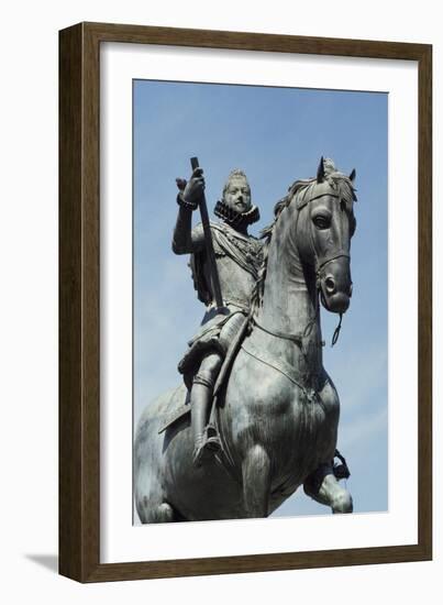 Equestrian Statue of Philip III, 1616-Pietro Tacca-Framed Giclee Print