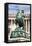 Equestrian statue of Prince Eugene of Savoy (Prinz Eugen von Savoyen), Hofburg palace, Heldenplatz,-John Guidi-Framed Premier Image Canvas