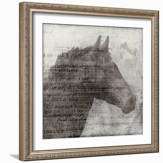 Equestrian Story 1-Ken Roko-Framed Art Print