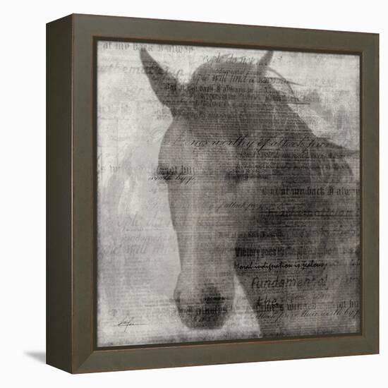 Equestrian Story 2-Ken Roko-Framed Stretched Canvas