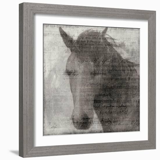 Equestrian Story 2-Ken Roko-Framed Art Print