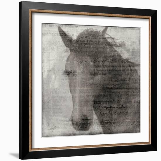 Equestrian Story 2-Ken Roko-Framed Art Print