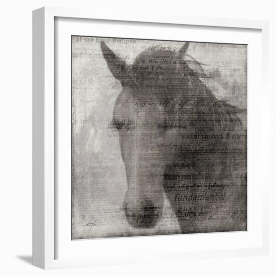 Equestrian Story 2-Ken Roko-Framed Art Print