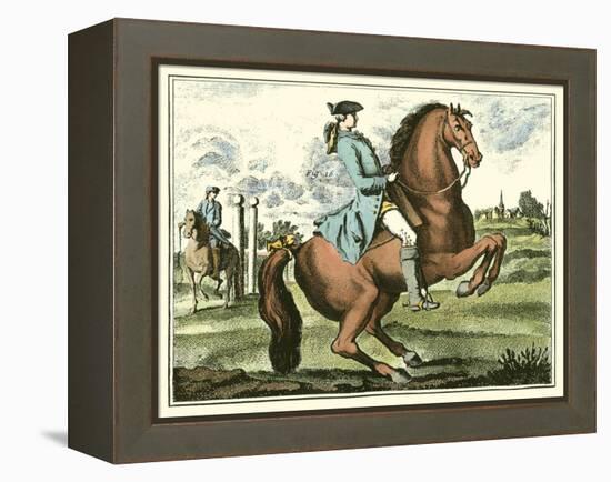 Equestrian Training III-Denis Diderot-Framed Stretched Canvas