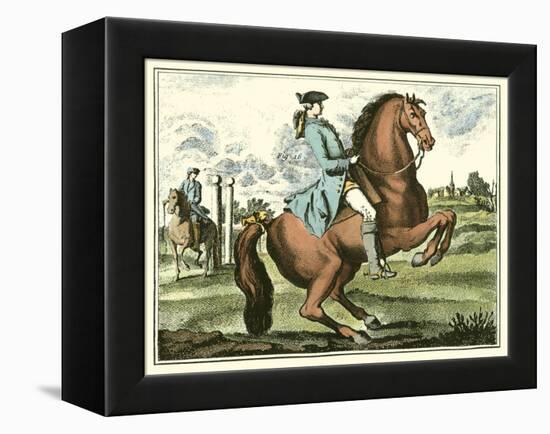 Equestrian Training III-Denis Diderot-Framed Stretched Canvas