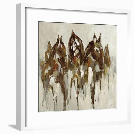 Equestrian-Lisa Ridgers-Framed Art Print