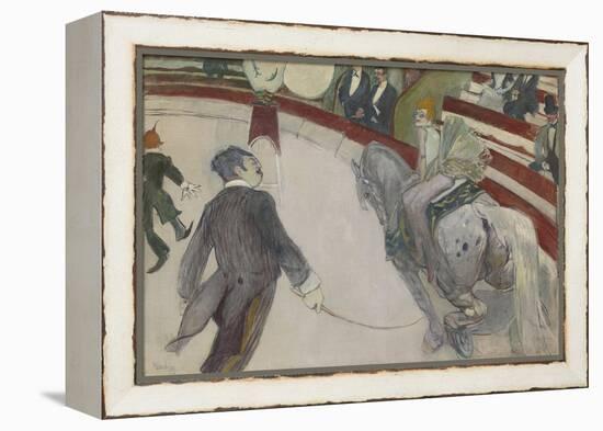 Equestrienne (At the Cirque Fernando), 1887-88-Henri de Toulouse-Lautrec-Framed Premier Image Canvas