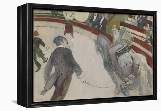 Equestrienne (At the Cirque Fernando), 1887-88-Henri de Toulouse-Lautrec-Framed Premier Image Canvas