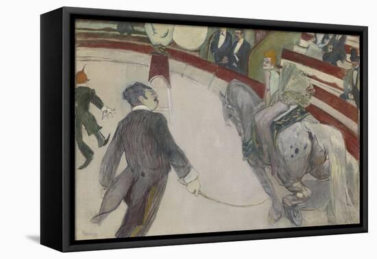 Equestrienne (At the Cirque Fernando), 1887-88-Henri de Toulouse-Lautrec-Framed Premier Image Canvas