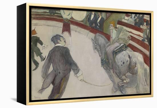 Equestrienne (At the Cirque Fernando), 1887-88-Henri de Toulouse-Lautrec-Framed Premier Image Canvas