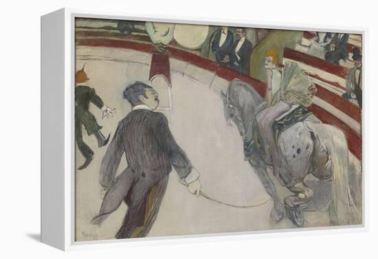 Equestrienne (At the Cirque Fernando), 1887-88-Henri de Toulouse-Lautrec-Framed Premier Image Canvas