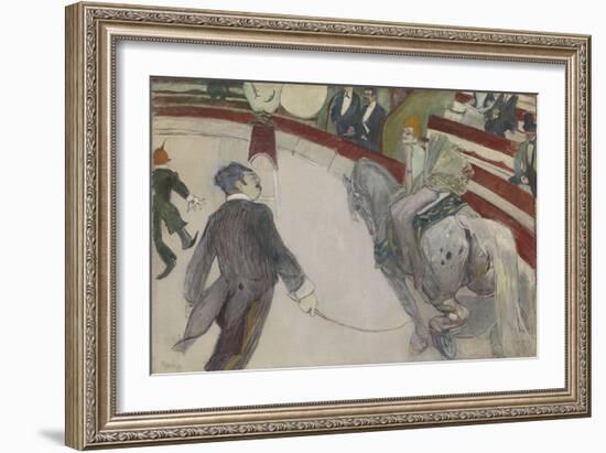 Equestrienne (At the Cirque Fernando), 1887-88-Henri de Toulouse-Lautrec-Framed Giclee Print