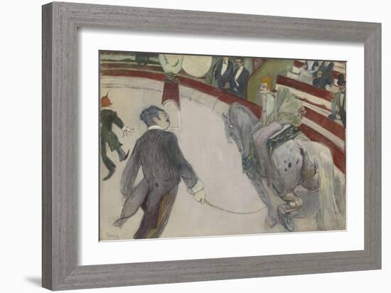 Equestrienne (At the Cirque Fernando), 1887-88-Henri de Toulouse-Lautrec-Framed Giclee Print