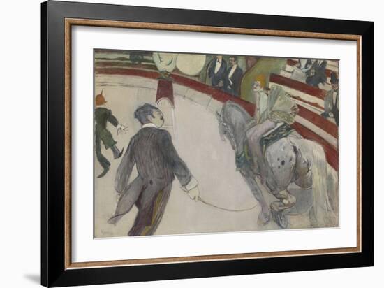 Equestrienne (At the Cirque Fernando), 1887-88-Henri de Toulouse-Lautrec-Framed Giclee Print